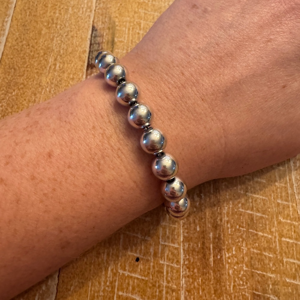 Tiffany & Co. Silver Bead Bracelet